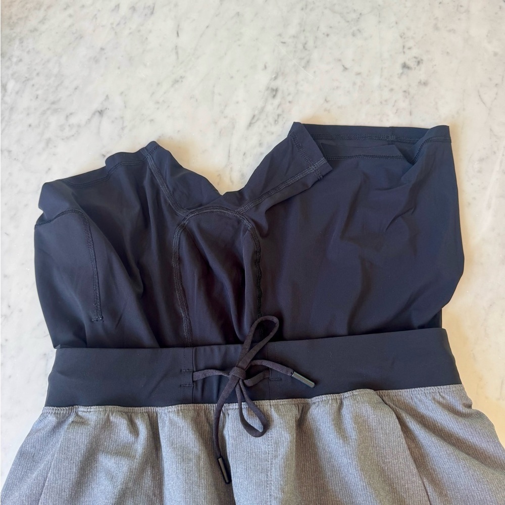 Lululemon Lined Men's Workout Shorts With Drawstring /Black Gray/medium - Picture 7 of 7